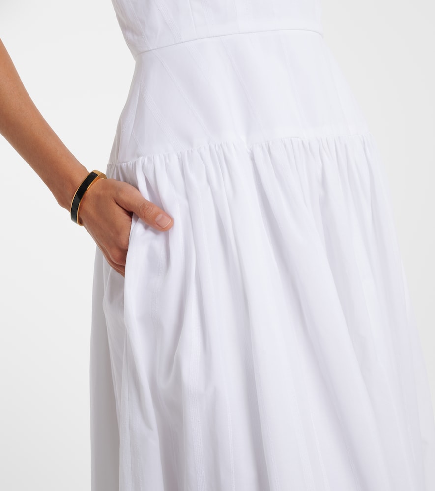 Ama Cotton Poplin Maxi Dress