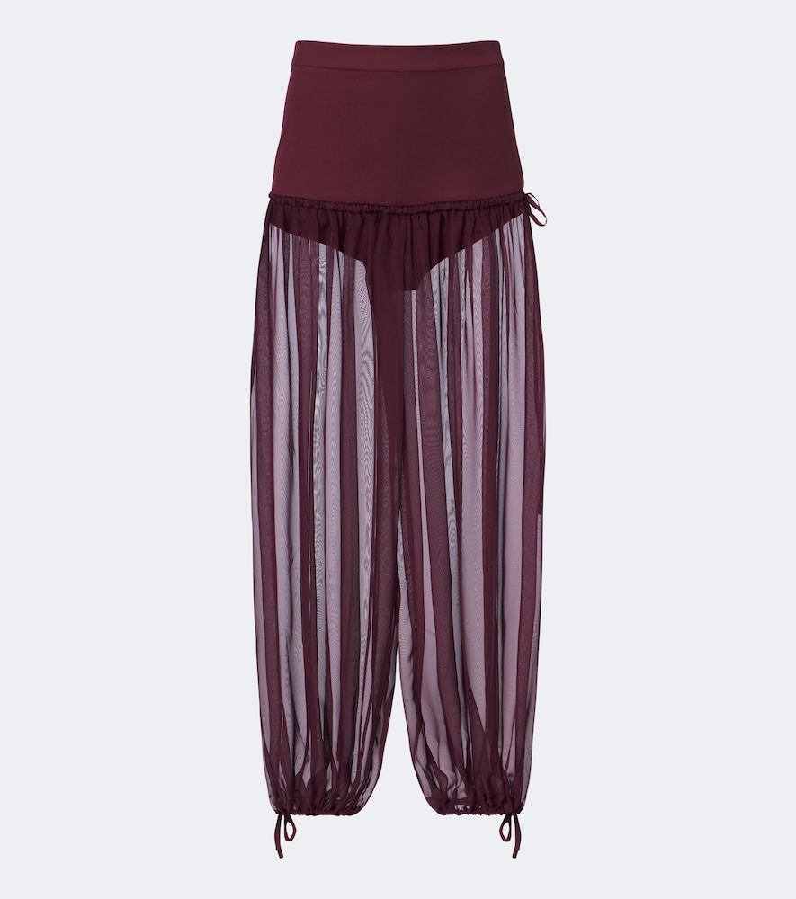 Nensi Dojaka Pantalon ample semi-transparent 705 €