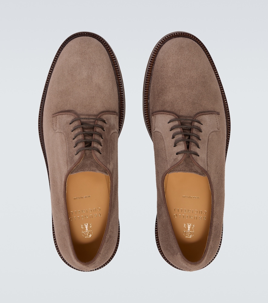  Brunello Cucinelli Brunello Cucinelli Suede Derby Shoes 