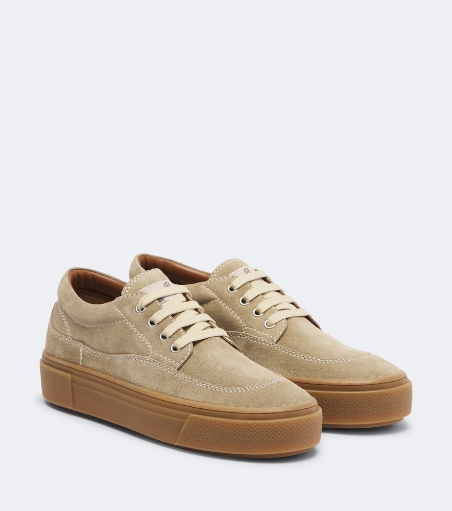 Hogan Baskets compensées Crosswind en daim