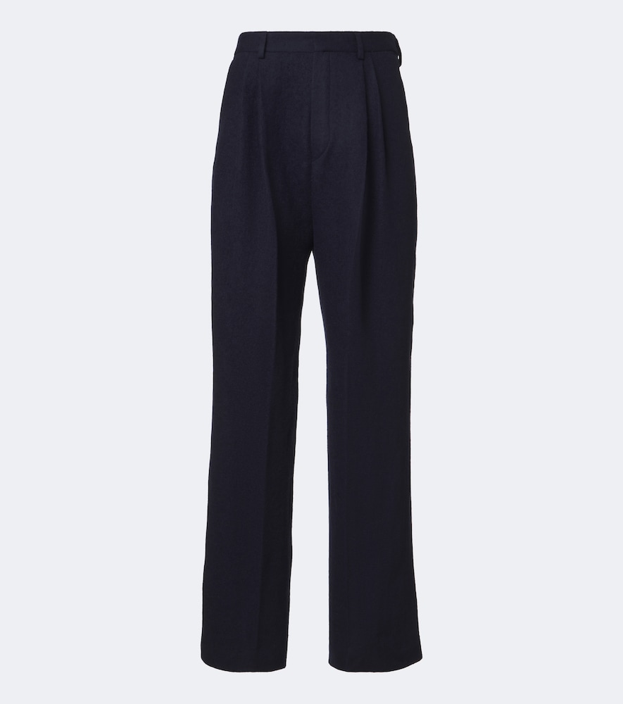 Dries Van Noten Dries Van Noten Pleated wool straight pants