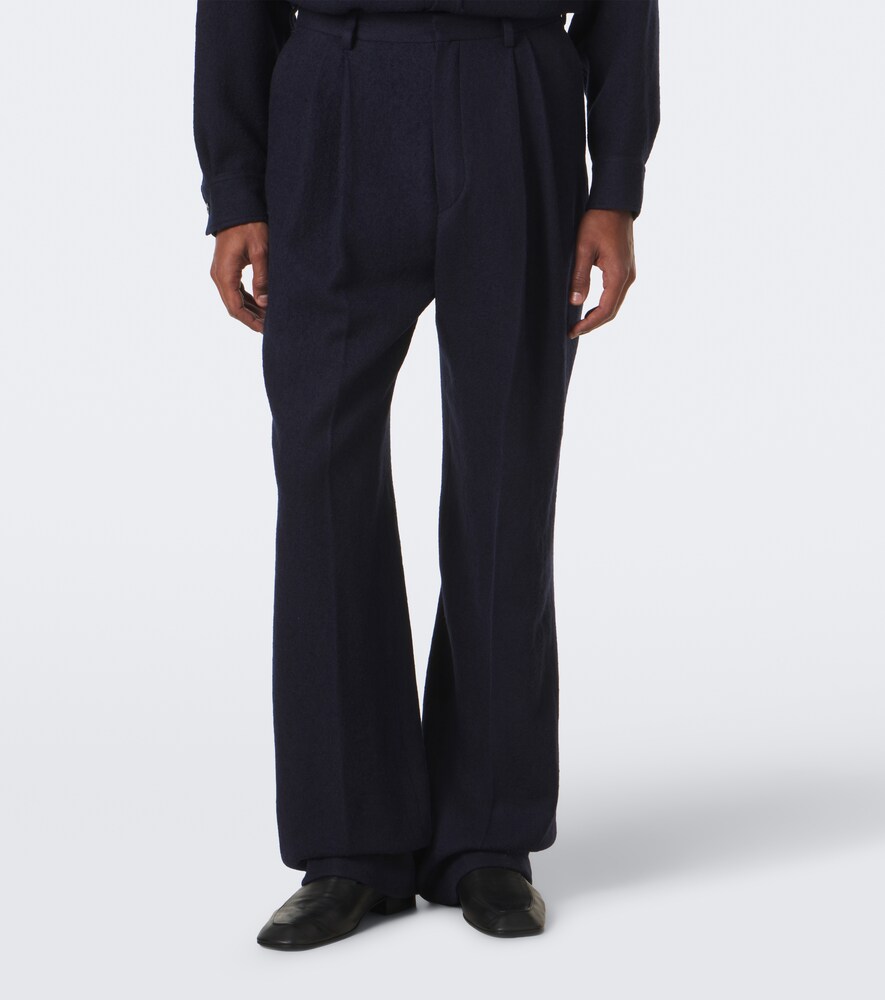 Pleated Wool