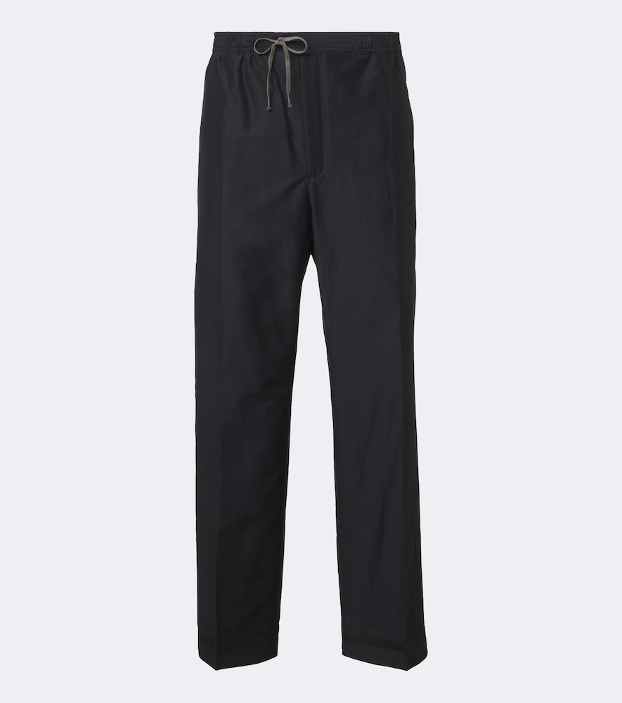 Maison Margiela Pantalon droit en coton et soie mlangs 990 €