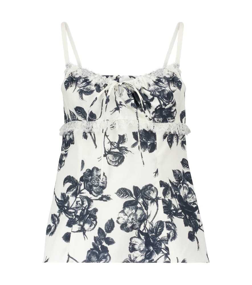 Brock Collection Siria floral cotton camisole