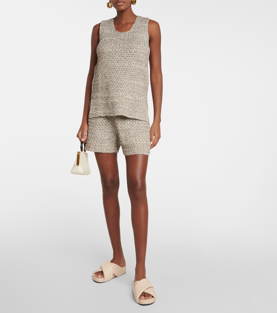  Jil Sander Jil Sander Top Aus Einem Baumwollgemisch 