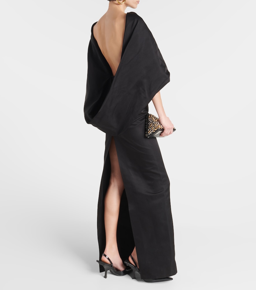  The Attico The Attico Robe Aus Seide 