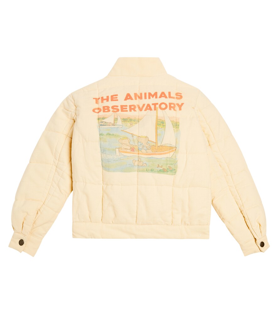  The Animals Observatory The Animals Observatory X Babar Jacke Aus Baumwolle Und Leinen 