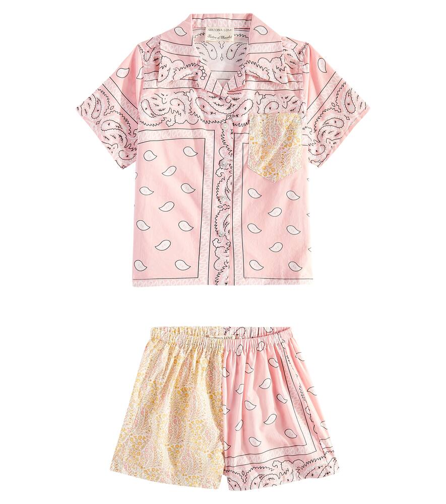 Tartine et Chocolat x Arizona Love cotton shorts and shirt set