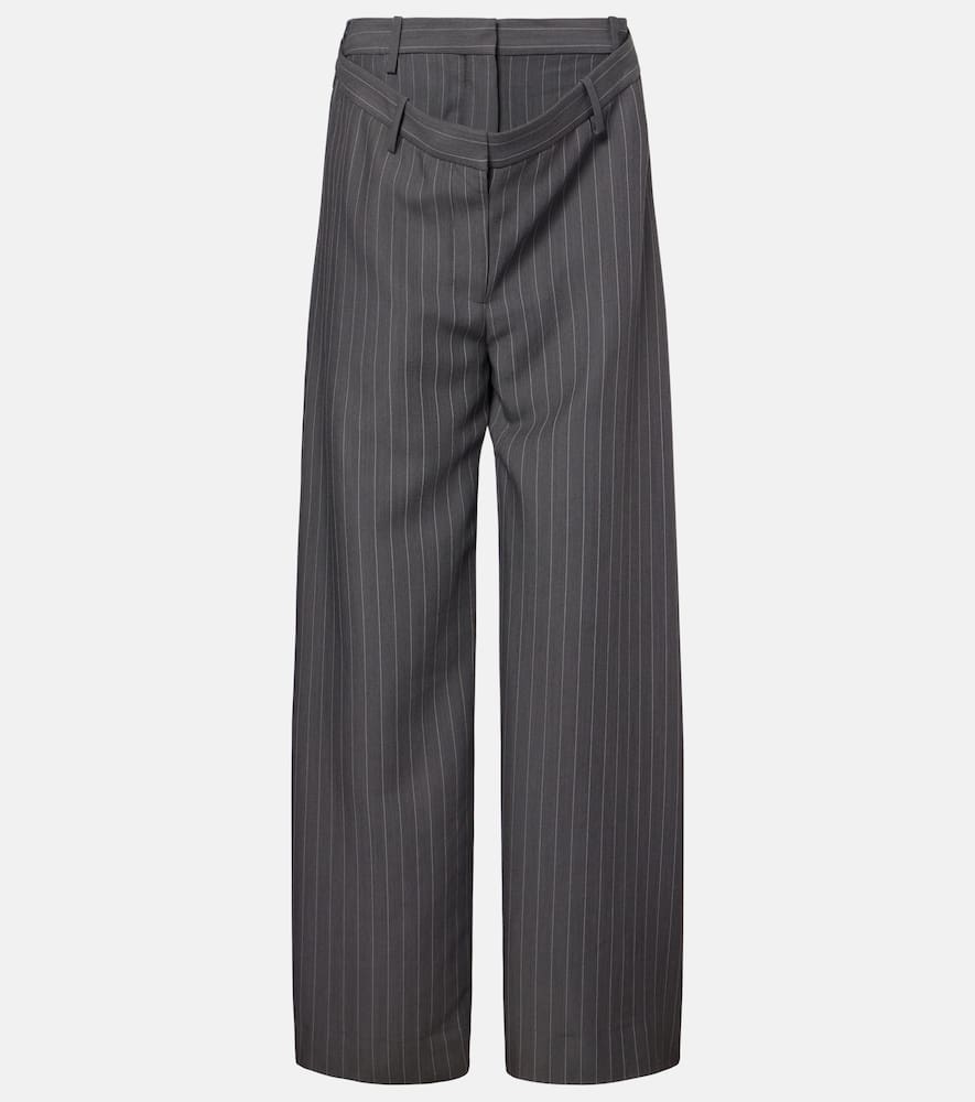 Acne Studios Plave pinstripe wide-leg pants