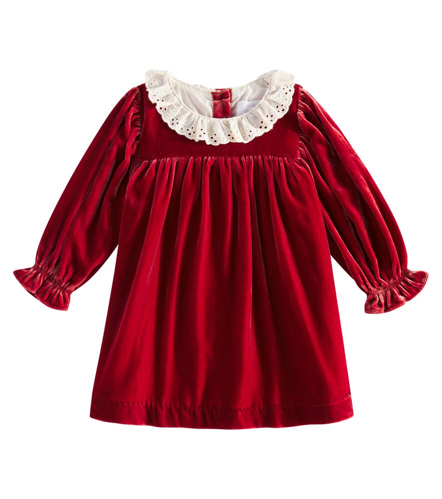 C'era Una Volta Baby Lili velvet dress
