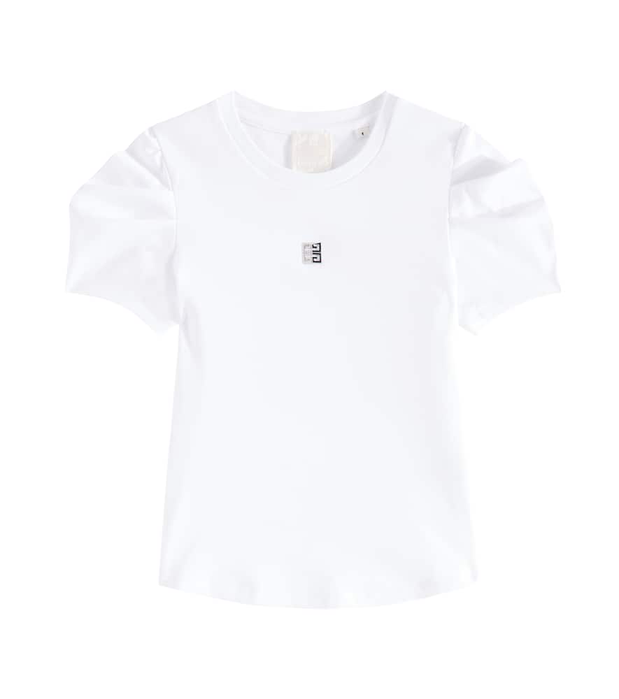 Givenchy T-shirt Aus Baumwoll-jersey In Weiss