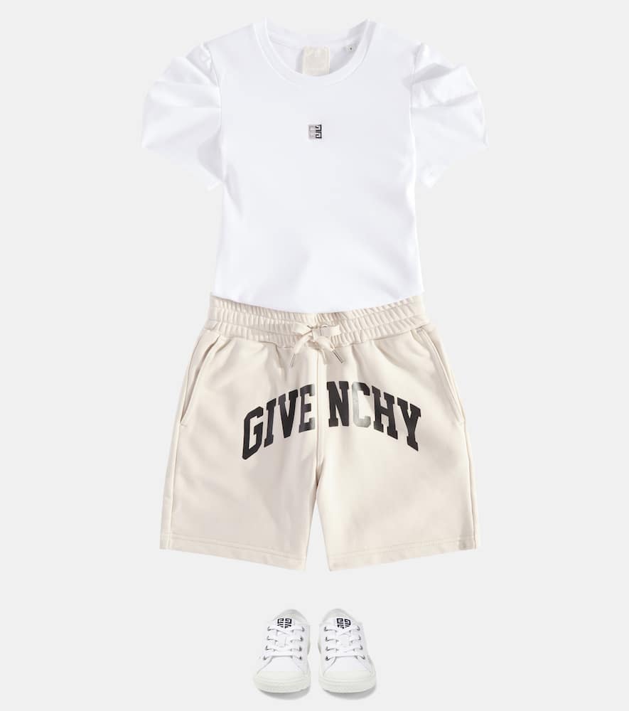 Givenchy T-shirt Aus Baumwoll-jersey In Weiss