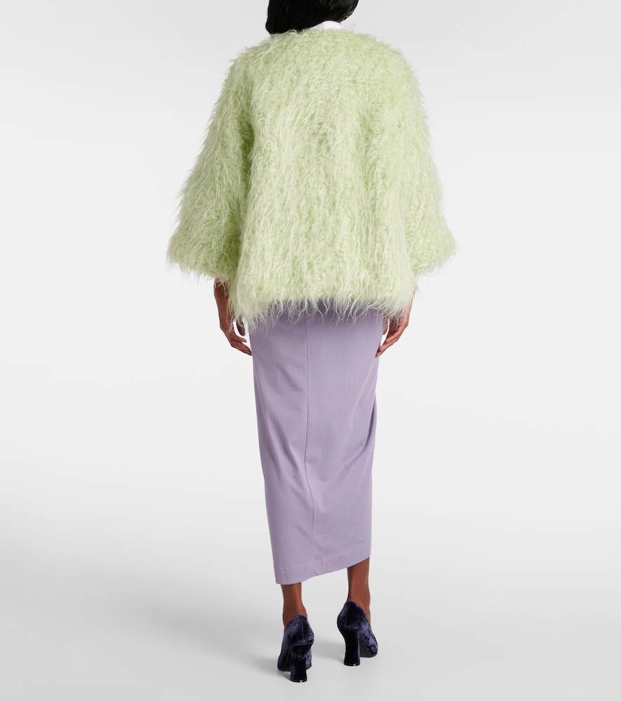  Dries Van Noten Dries Van Noten Faux Shearling Jacket 