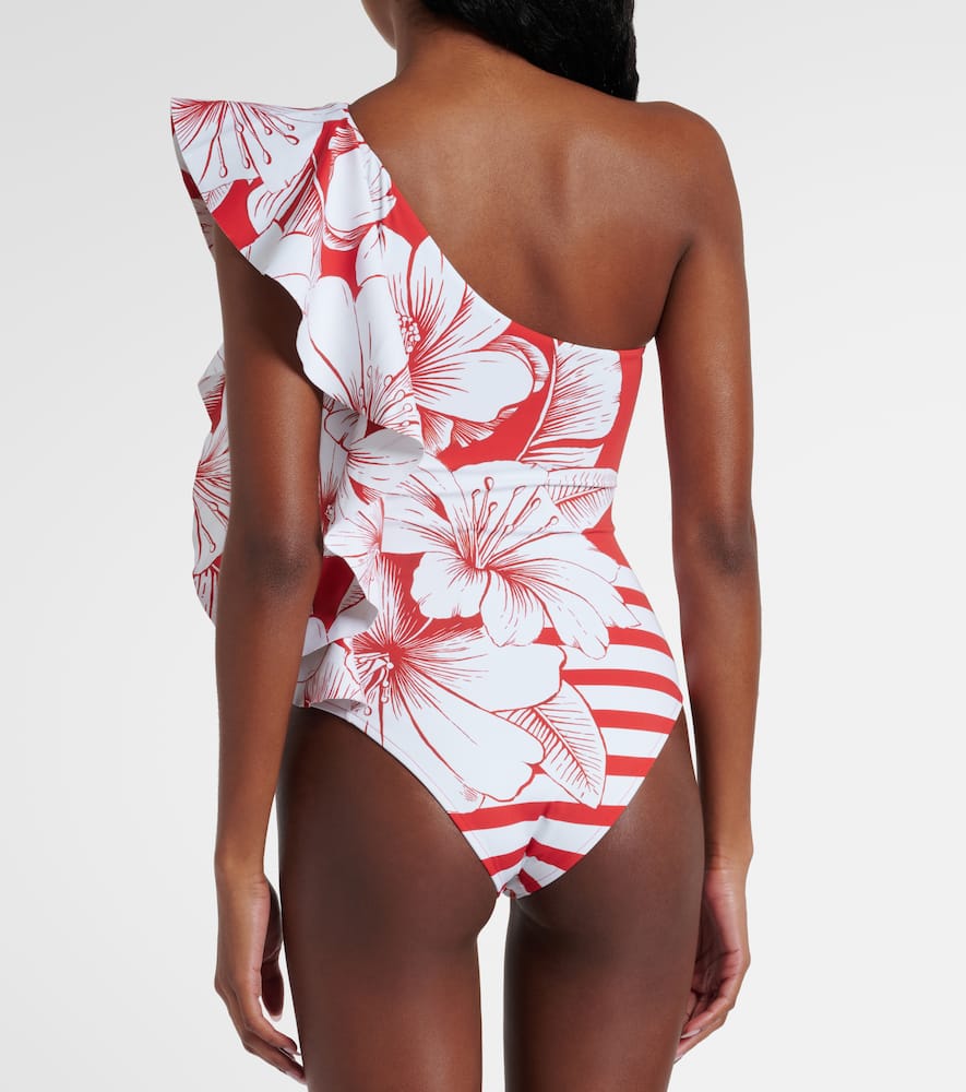 Shop Farm Rio Floral Chains Swimsuit In Multicolor