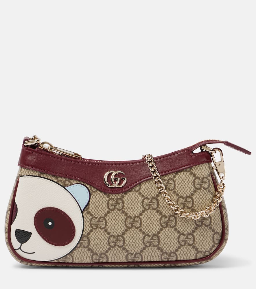 Gucci GG Mini panda-appliqué shoulder bag