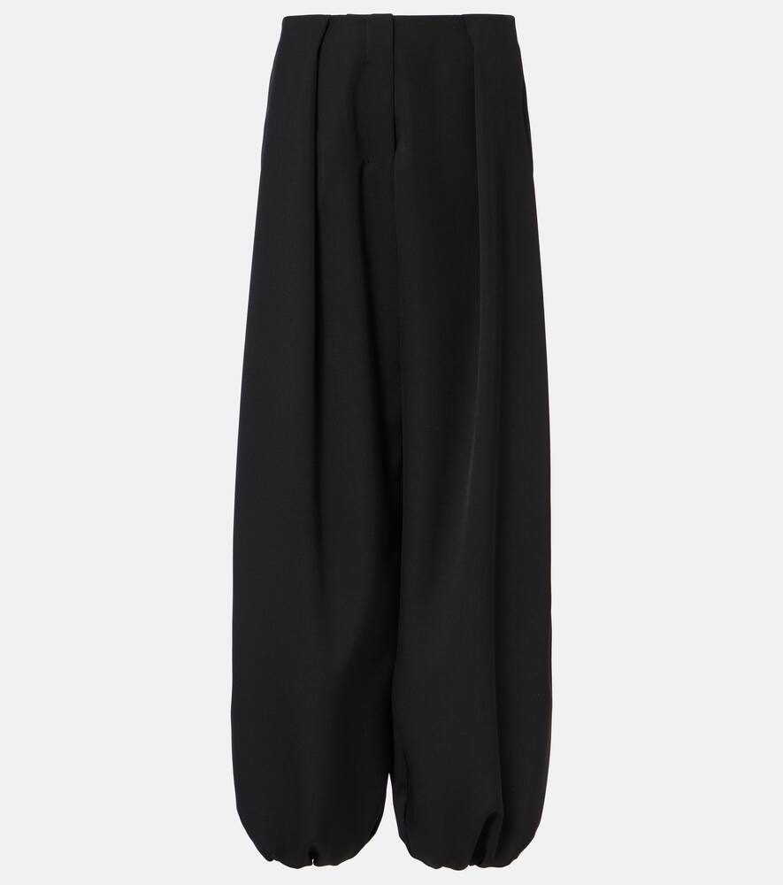 Jacquemus Calisson high-rise draped wool pants