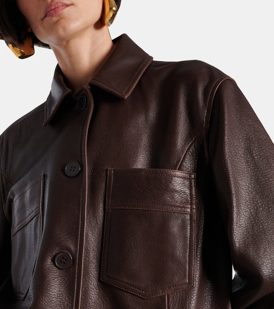 Nour Hammour Nour Hammour Leather Jacket 