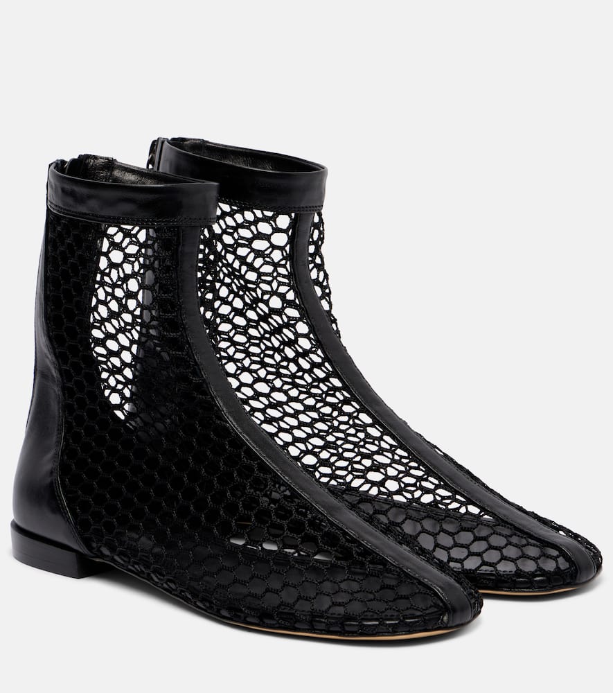 Maxima mesh ankle boots