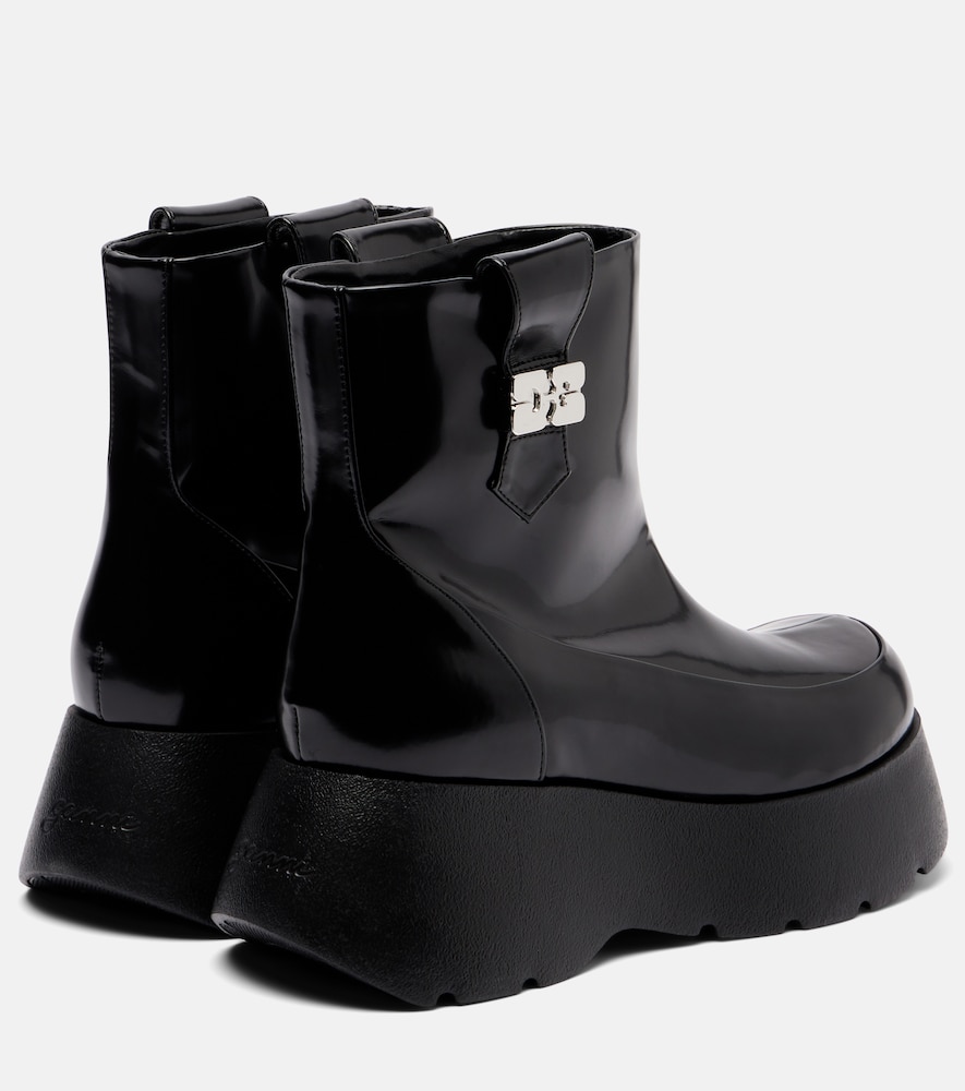  Ganni Ganni Kat Platform Ankle Boots 