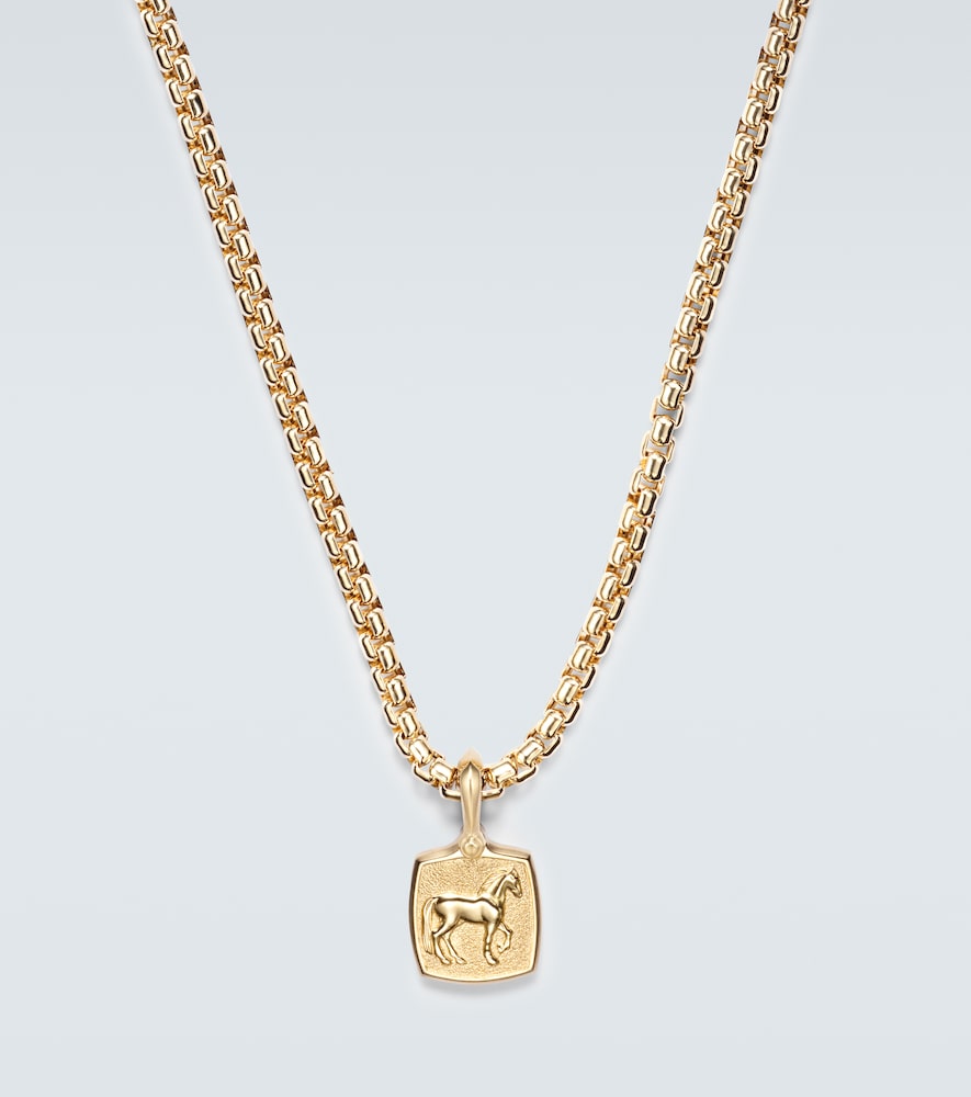  David Yurman David Yurman Halskette Petrvs® Horse Box Aus 18kt Gelbgold 