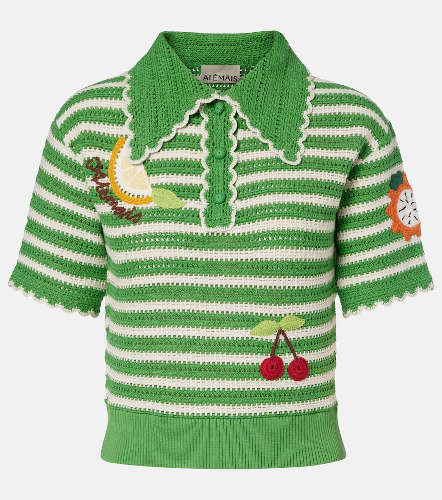 AlÃ©mais Polo Sundae in cotone a righe