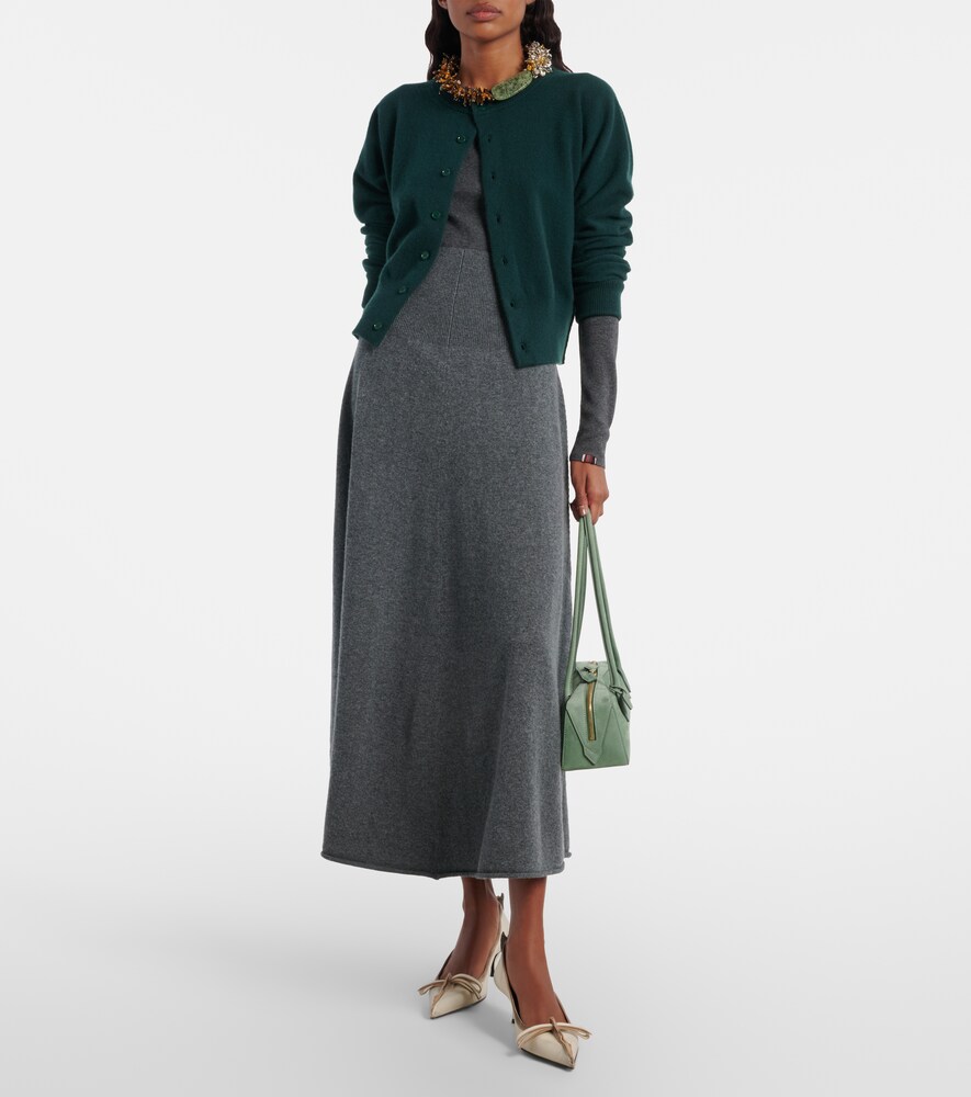 Extreme Cashmere Blouson cashmere-blend cardigan