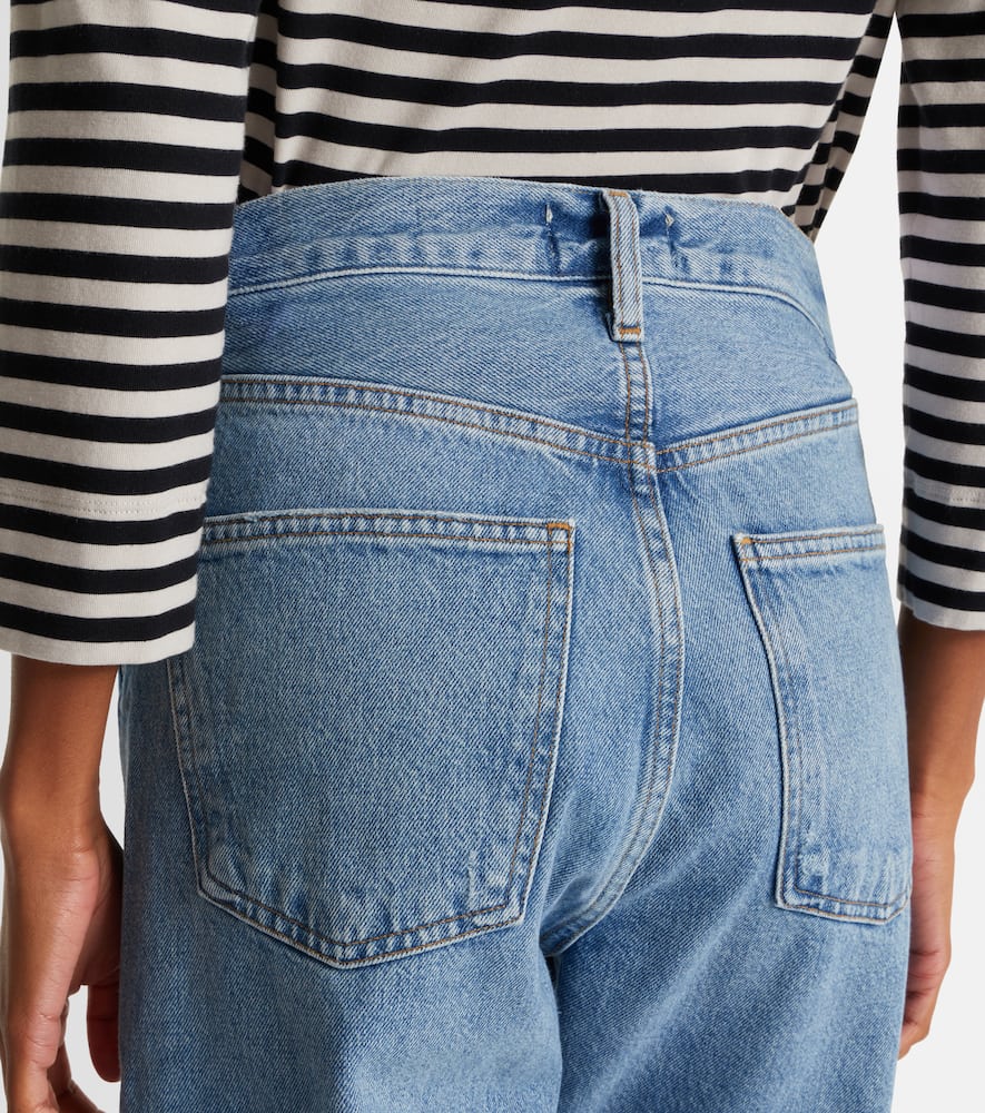 Agolde '90s Mid-rise Straight Jeans In Blue