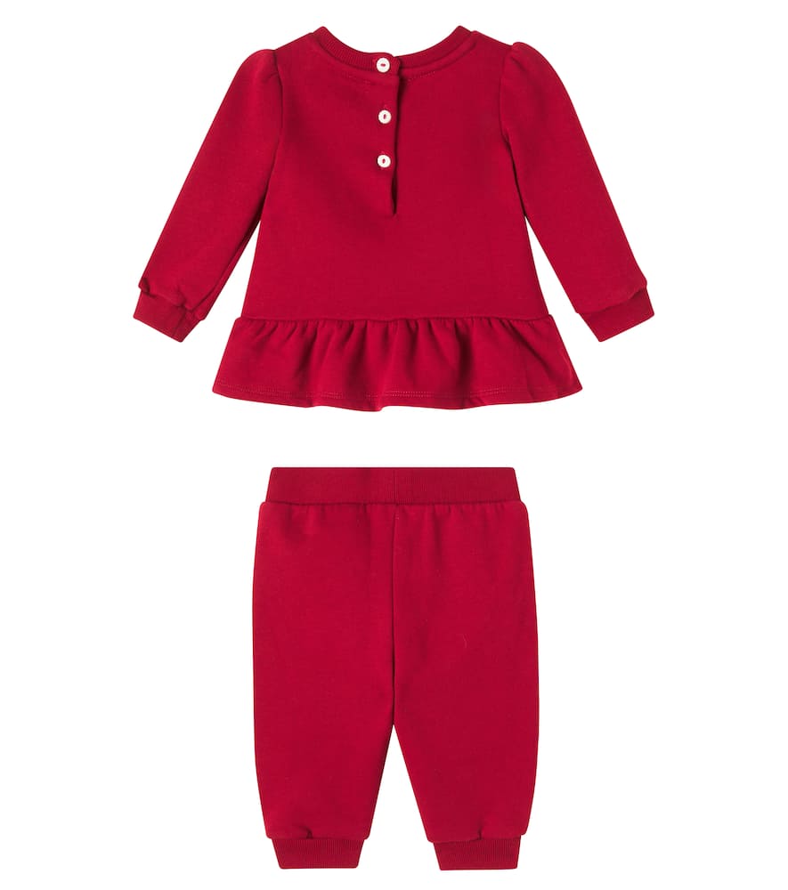 Polo Ralph Lauren Polo Bear Sweatshirt And Sweatpants Set In Red