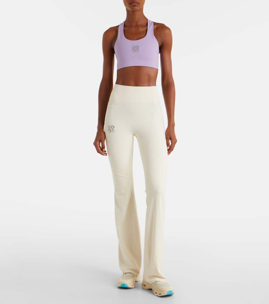 Loewe X On Flared Leggings In White