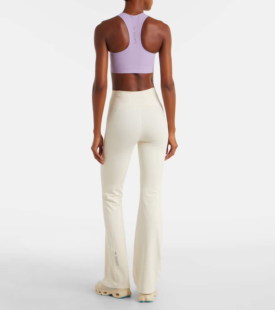 Loewe X On Flared Leggings In White