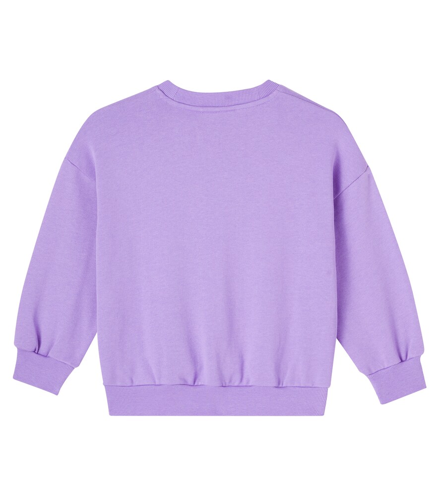  Mini Rodini Mini Rodini Embroidered Cotton Jersey Sweatshirt 