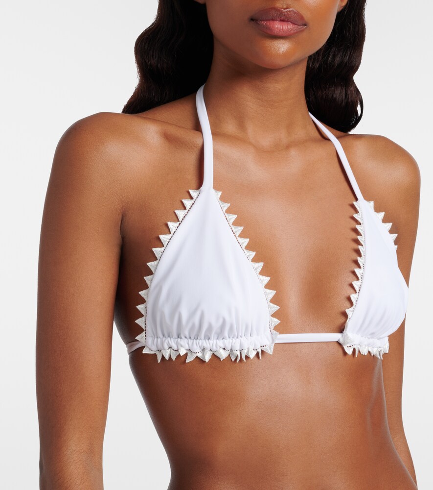  Jacquemus Jacquemus Picot Embroidered Bikini Top 