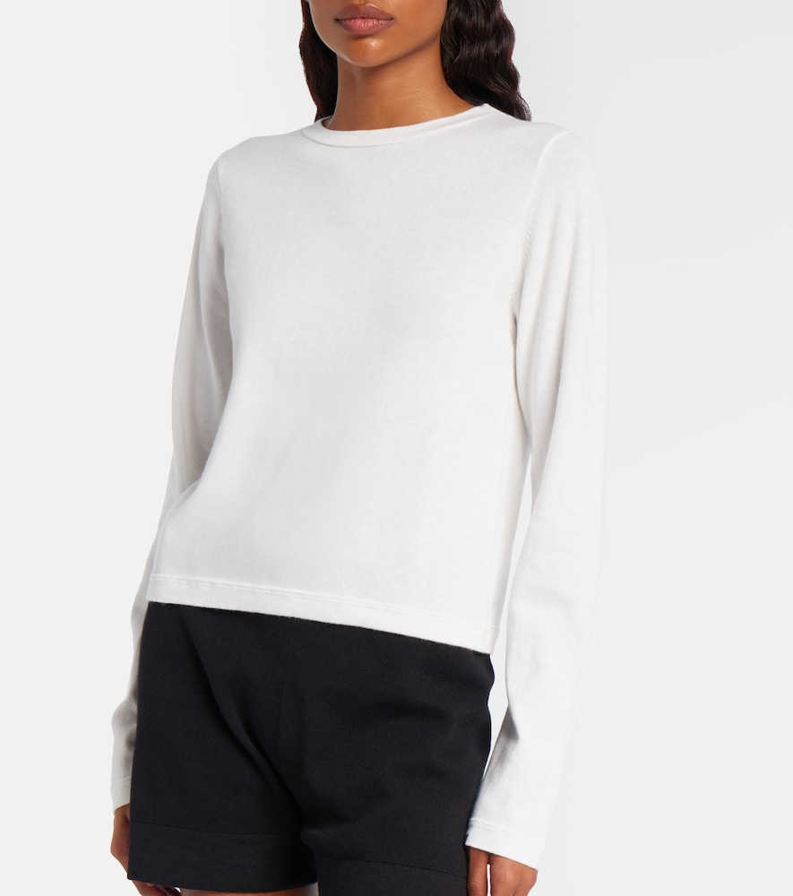 N°451 Lisa Cotton And Cashmere Top