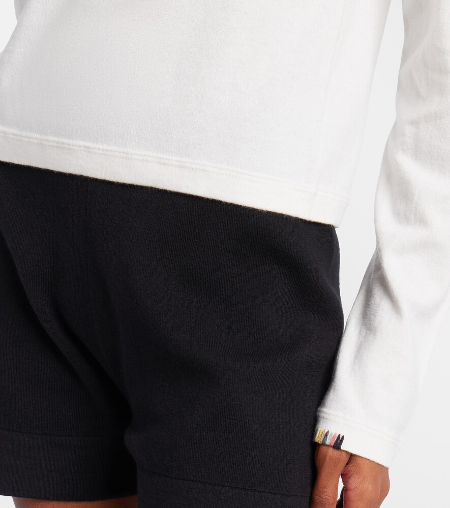 N°451 Lisa Cotton And Cashmere Top