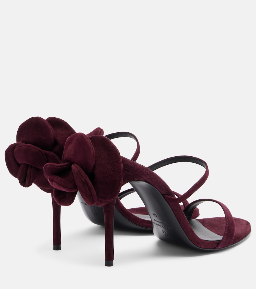  Magda Butrym Magda Butrym Sandalen Aus Veloursleder 