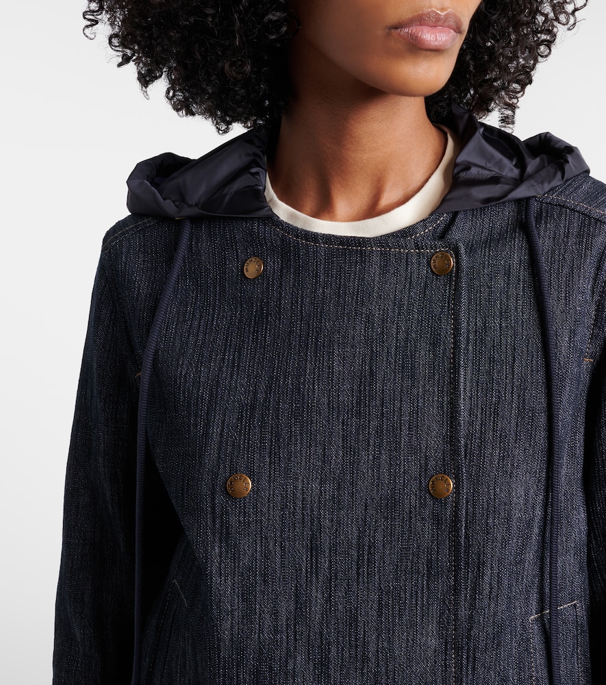  Moncler Moncler Diervilla Double-breasted Denim Jacket 