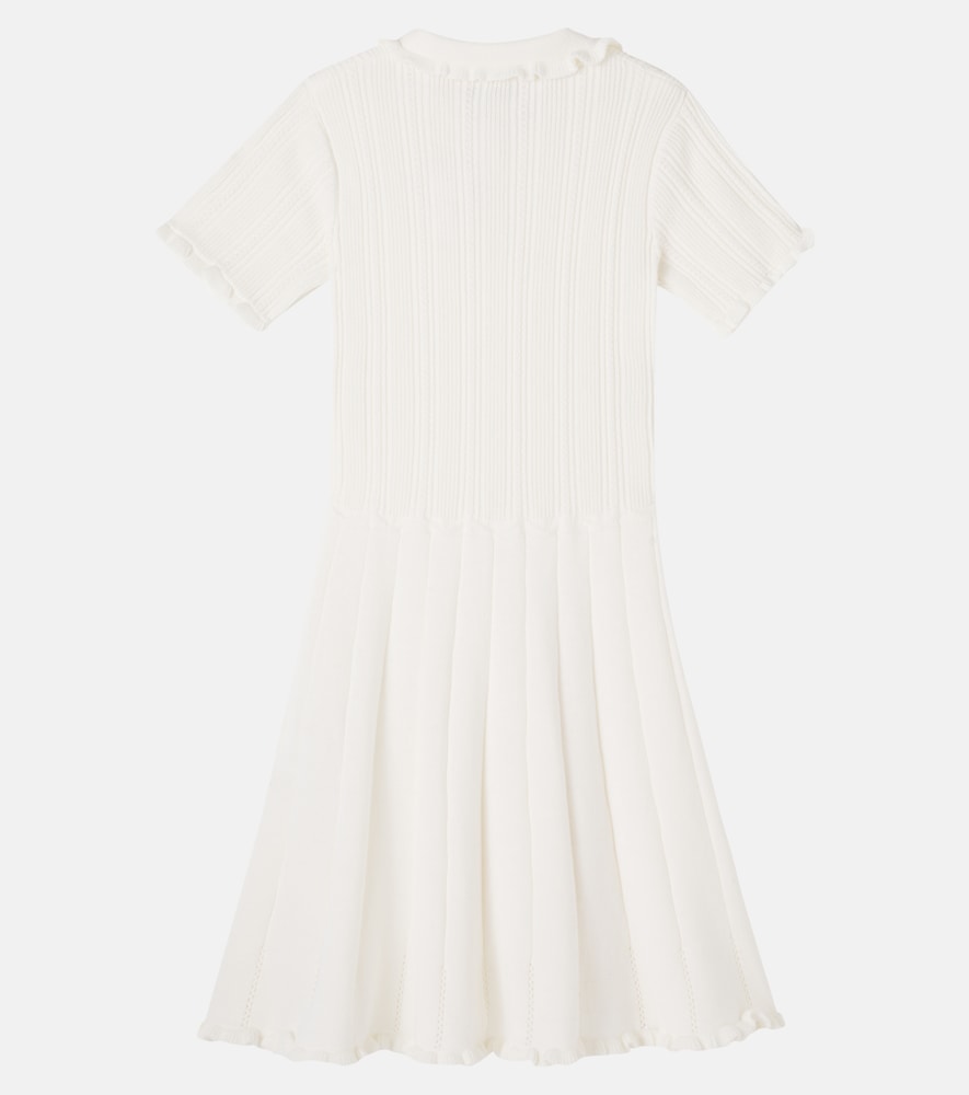  Bonpoint Bonpoint Kleid Lobelie Aus Baumwolle Und Kaschmir 