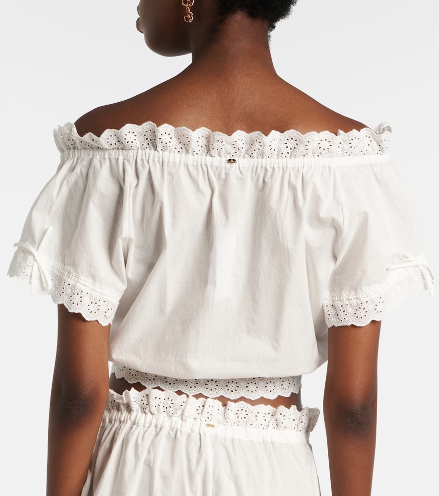  Poupette St Barth Poupette St Barth Bluse Nala Aus Baumwolle 