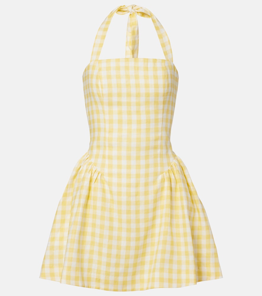 Faithfull Venza Linen Minidress
