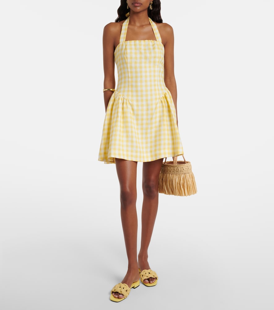  Faithfull Faithfull Minikleid Venza Aus Leinen 