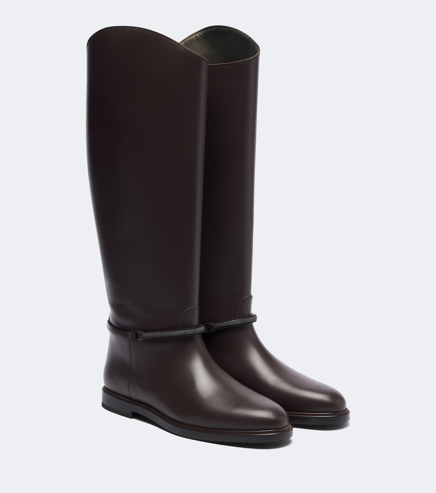 Brunello Cucinelli Bottes Monili en cuir 1900 €