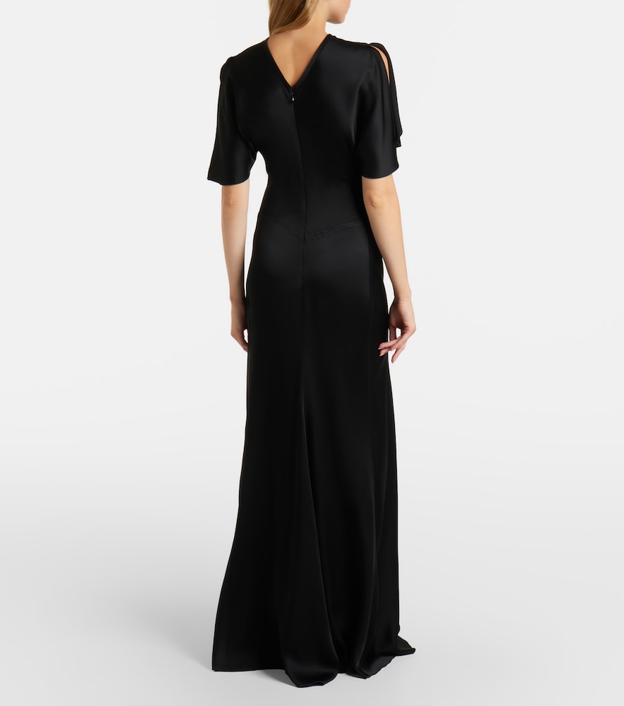  Victoria Beckham Victoria Beckham Robe Isabella Aus Satin 