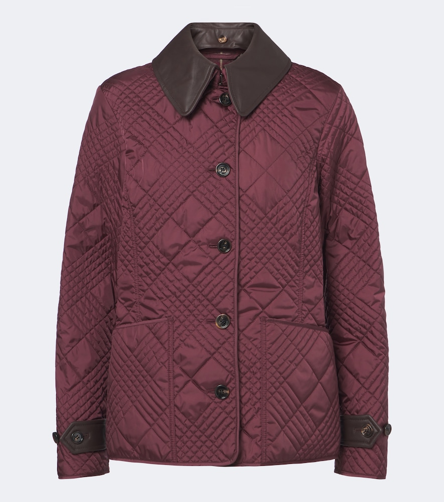 Burberry Veste matelasse Fernleigh 1490 €