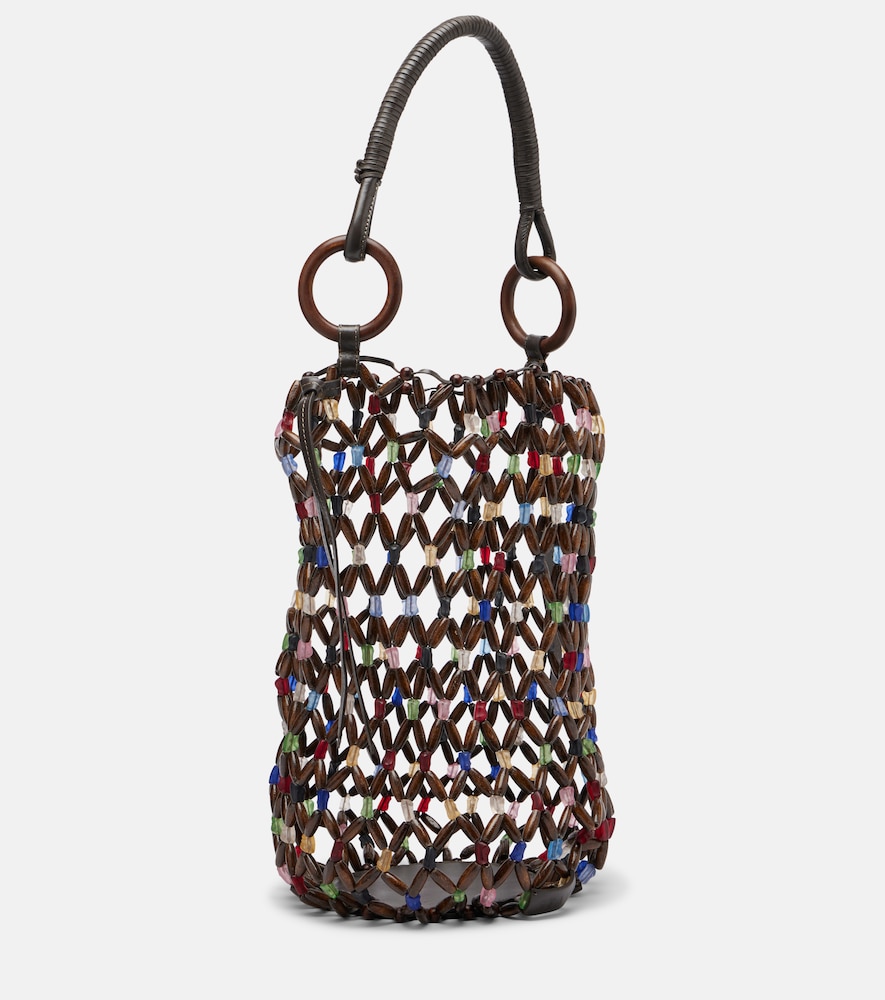  Staud Staud Del Mar Beaded Shoulder Bag 
