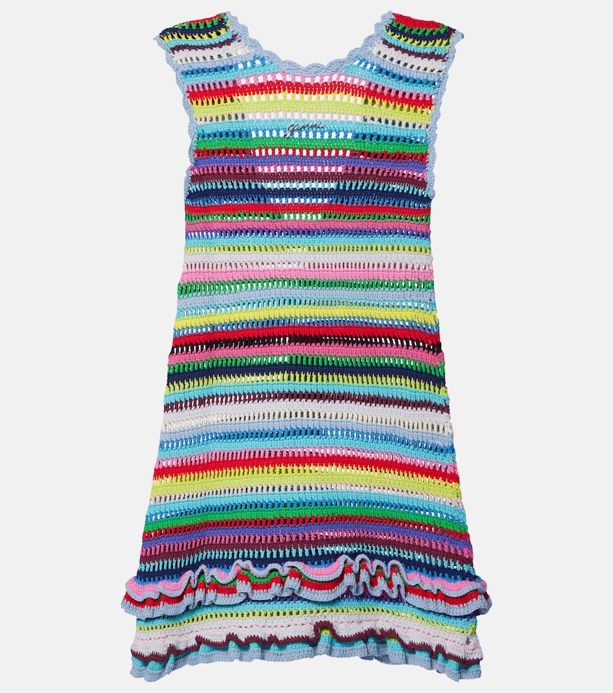 Ganni Crocheted Minidress