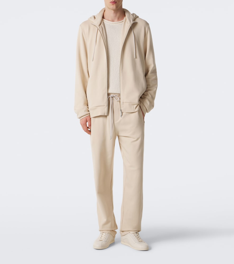 Jersey Wide-Leg Sweatpants