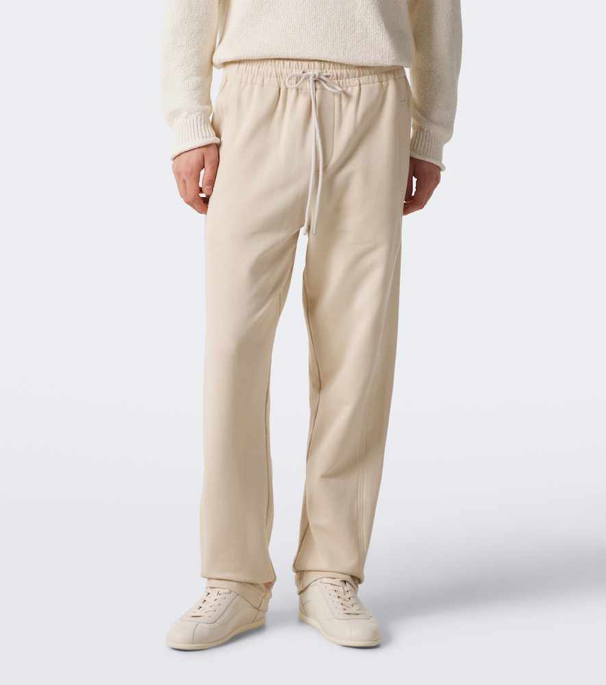 Jersey Wide-Leg Sweatpants