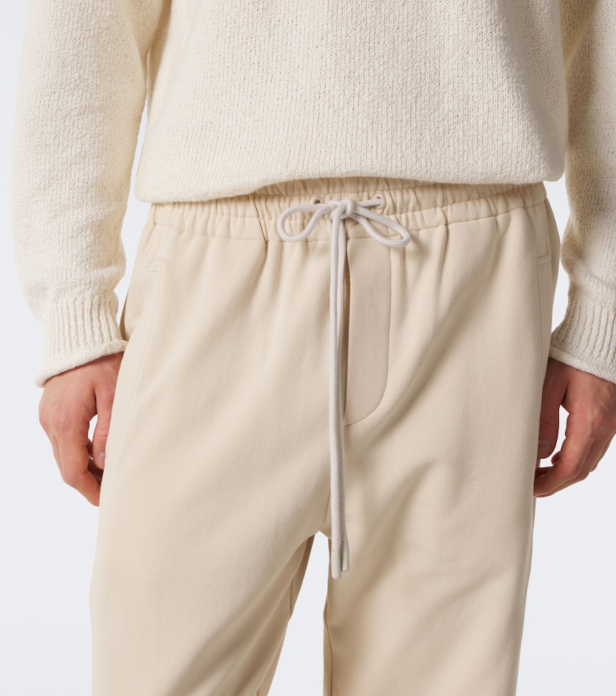 Jersey Wide-Leg Sweatpants