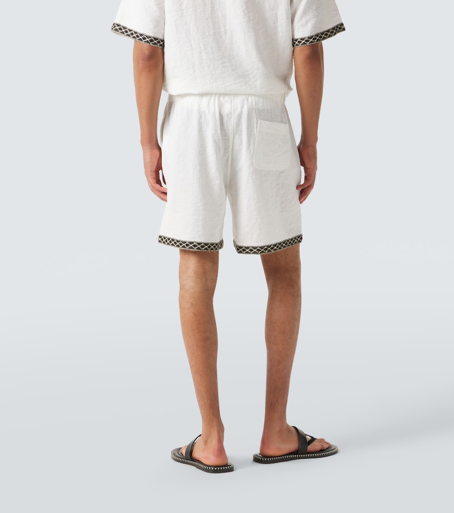  Commas Commas Crochet-trimmed Shorts 