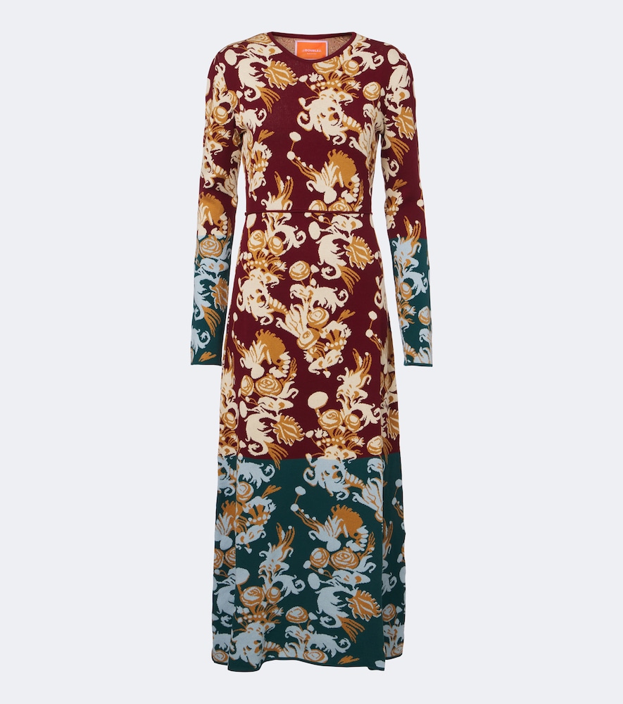Midikleid Coven aus Jacquard-Strick
